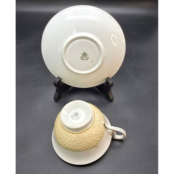 Aynsley Tea Cup and Saucer Set Vintage Floral Porcelain England VL4XXX - Picture 4 of 6